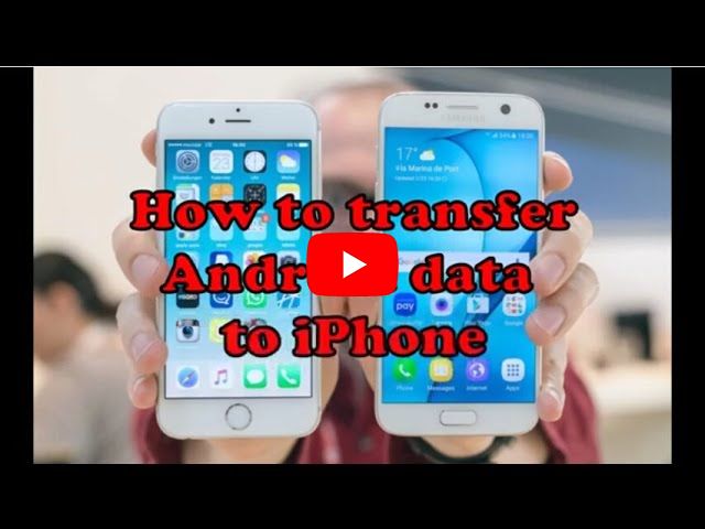 Awesome Ways To Transfer Data From Android To IPhone