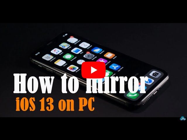 Best Ways to Mirror iOS 13 to PC