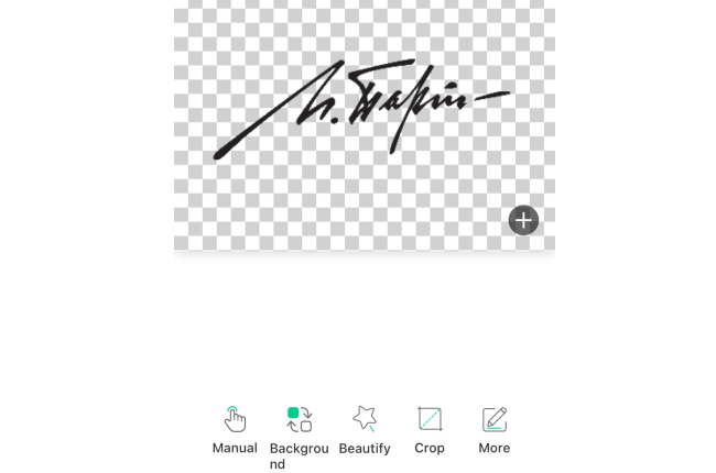 Remove Background from Signature Online