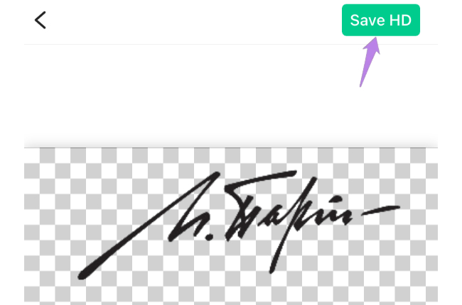 remove background from signature with apowersoft