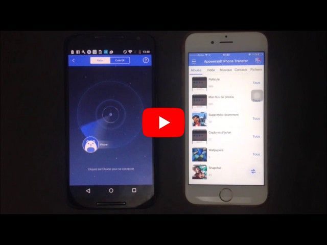 Comment Transférer les Contacts sur Android vers iPhone 7