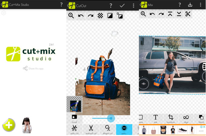 add objects photos cutmix