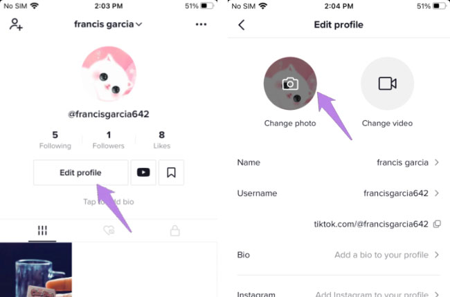 How to Change or Download a TikTok Profile Picture