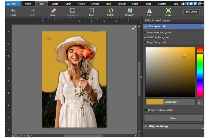 photo background changer for pc photopad