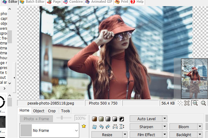photo background changer for pc photoscape