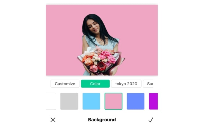change background color apowersoft background save