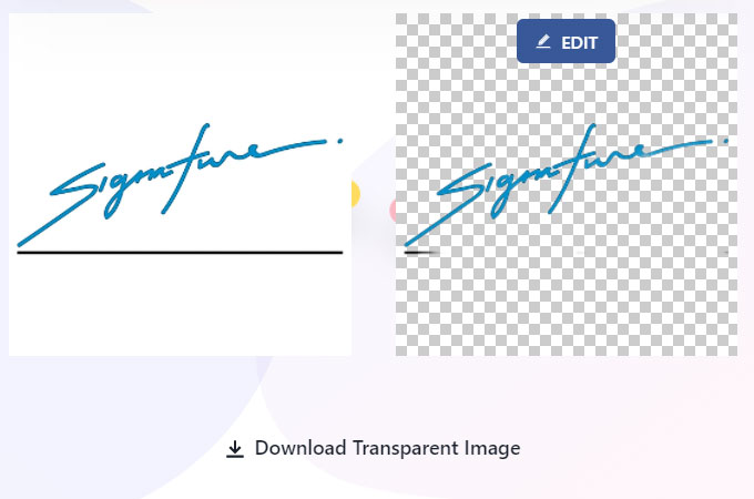 create transparent signature online makeimagetransparent