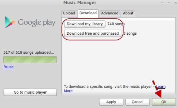 baixar musica do Google Play