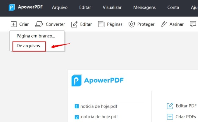 converter arquivo PDF em JPG