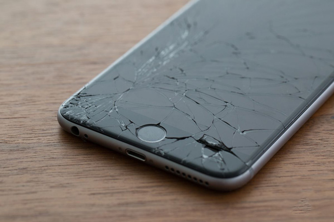 iPhone quebrado