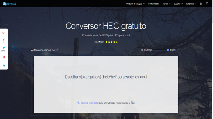 Converter Imagens HEIC para PDF