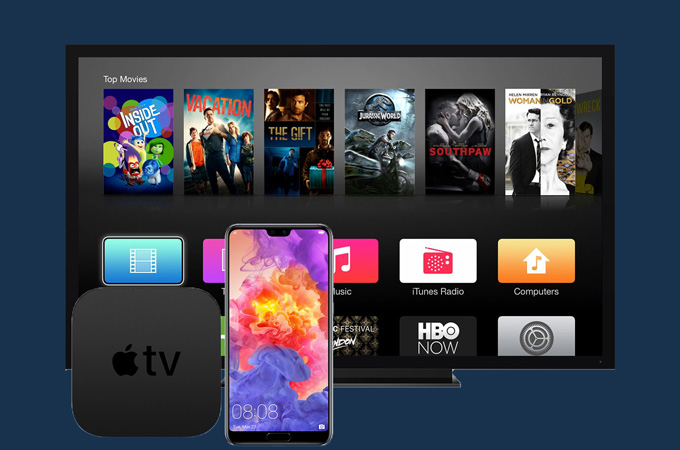 Espelhar Android na Apple TV