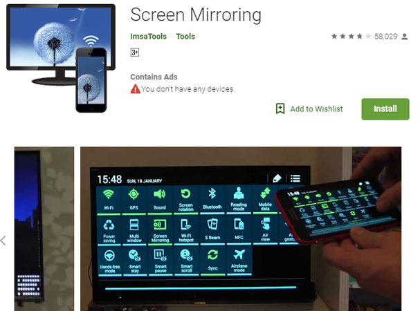 Espelhar Android na Tv Samsung