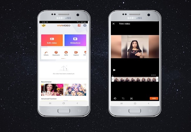 app para criar video com imagens e música