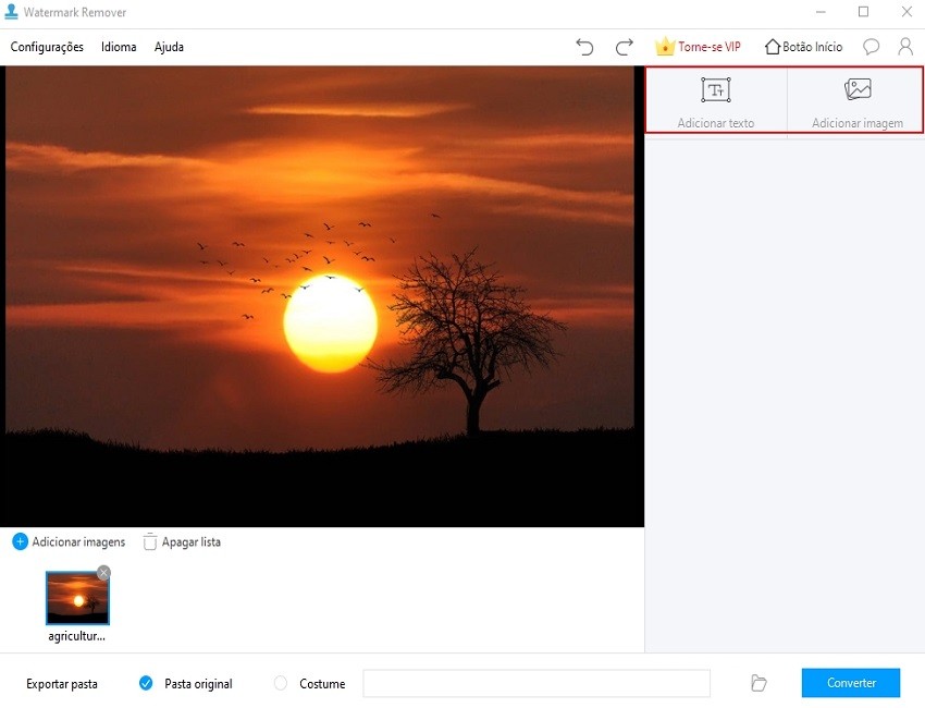 como adicionar data a foto com apowersoft