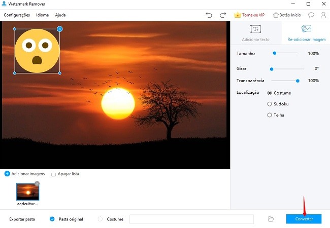 ferramenta desktop para colocar emojis em fotos