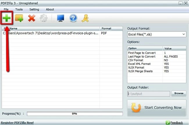 convert PDF invoice to Excel on Mac