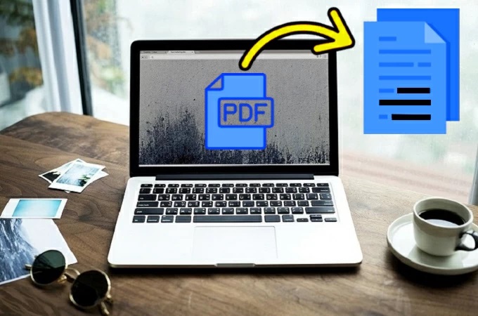 apagar texto em PDF
