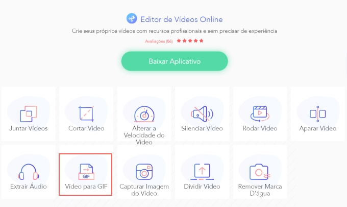 Como converter vídeos em GIFs