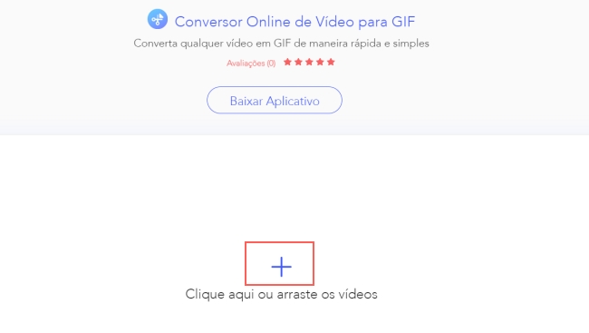 Converter vídeo para GIF animado online - Conversor de vídeo online grátis