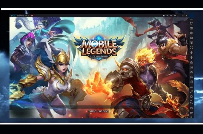noxapp player em mobile legends em pc