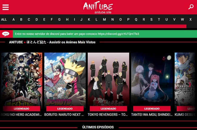 Melhor site de Anime oline, varios Animes dublado e legendado