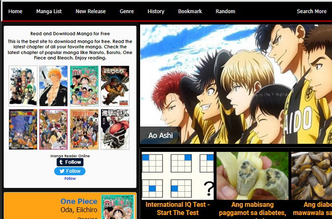 readms.com  Free manga online, One piece, Read free manga