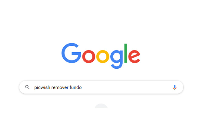 picwish remover fundo google