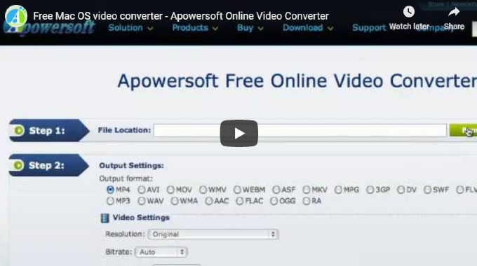 free video format converter mac