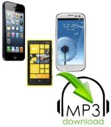 download mp3 to phone icon