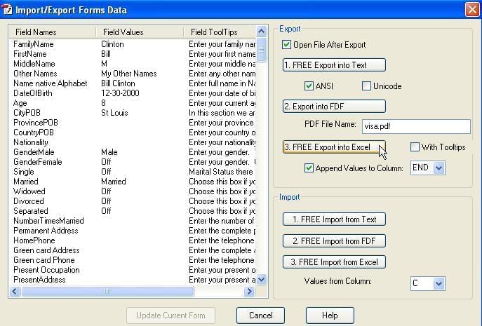 Three Solutions To Export Data From PDF Form