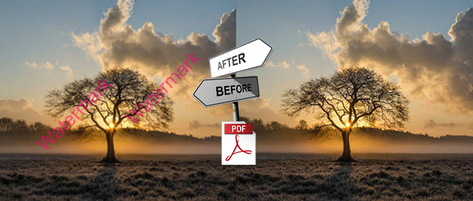 Remove Watermark from PDF