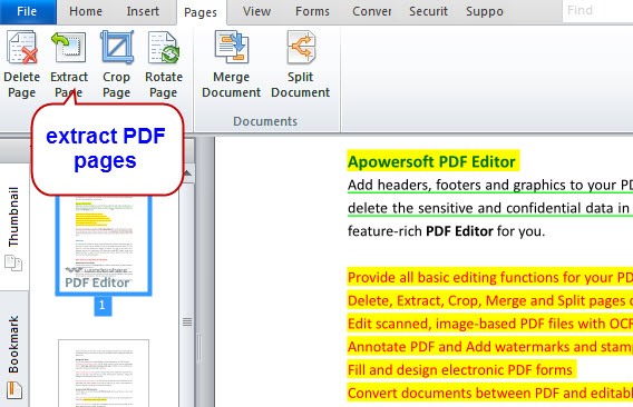 PDF Page Extractor – Extract Pages From PDF Online