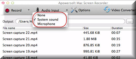 Apowersoft Released Mac Screen Recorder 2.0 - New Version Works Much