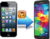 transfer iPhone music to Samsung Galaxy S5