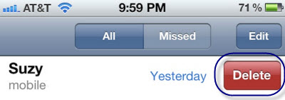 Best ways to delete iPhone call log