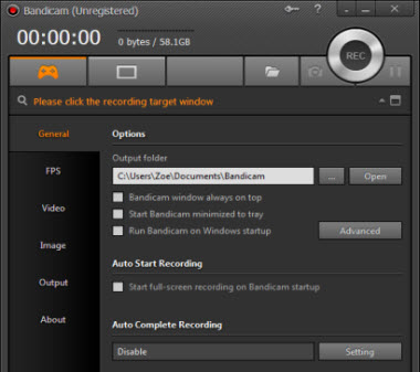 Bandicam Screen Recording software, Free trial & download available