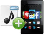 add music to kindle