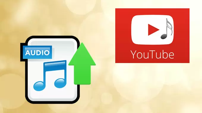 upload audio YouTube