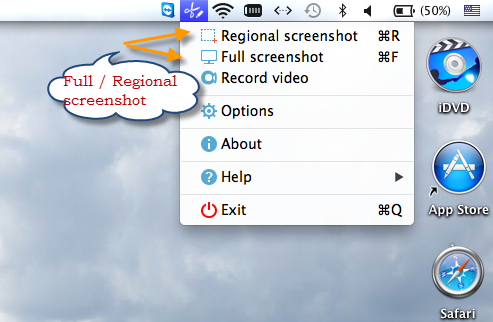 snipping tool mac shortcut