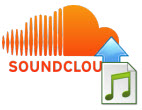 audio to soundcloud upload