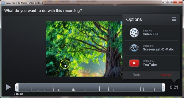 How to record video with Screencast-O-Matic
