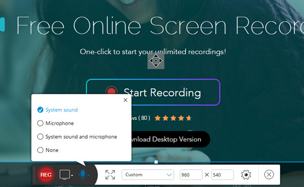 online screen recorders no download