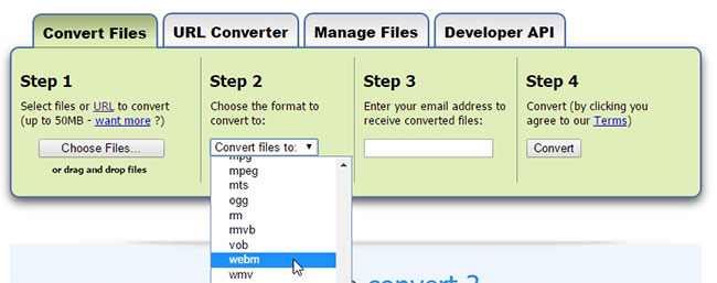 How To Convert Avi To Webm