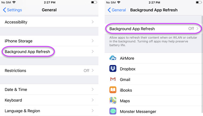 iOS 11 battery saving tips