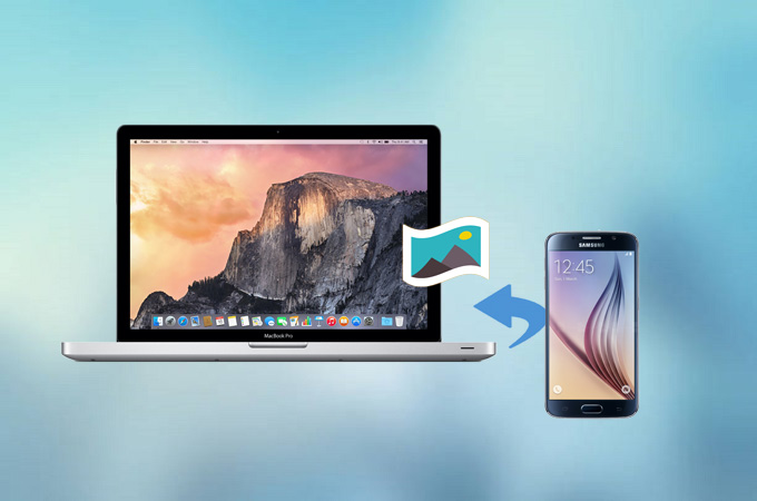 transfer Android photos to mac
