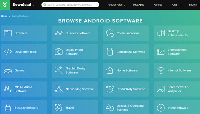 Top 22 Android App Download Site