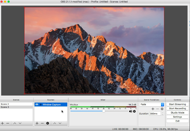 video recording software free mac os x