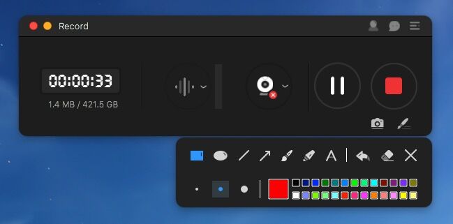 how to screen record on macos high sierra