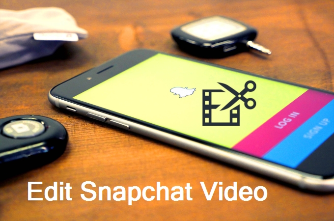 Snapchat video editor app